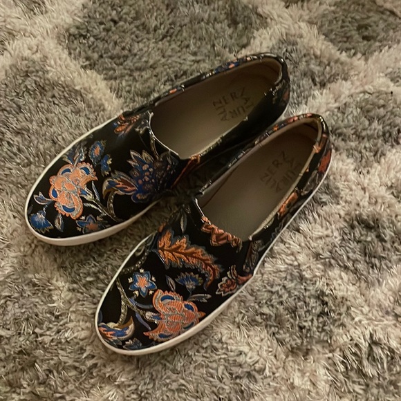 Naturalizer Shoes - Naturalizer Shiny Floral Slip On Sneakers, Size 8